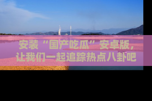 安装“国产吃瓜”安卓版,让我们一起追踪热点八卦吧~