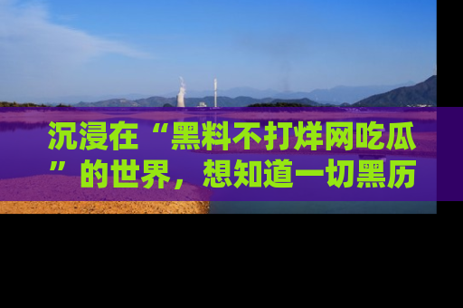沉浸在“黑料不打烊网吃瓜”的世界,想知道一切黑历史与内幕信息的网站!