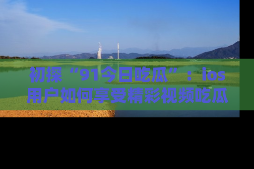 初探“91今日吃瓜”：ios用户如何享受精彩视频吃瓜时光