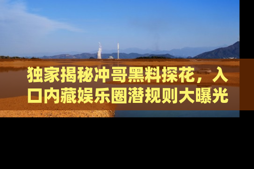 独家揭秘冲哥黑料探花，入口内藏娱乐圈潜规则大曝光