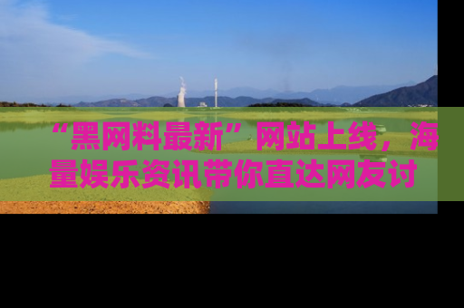 “黑网料最新”网站上线，海量娱乐资讯带你直达网友讨论的中心！