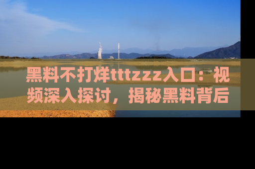 黑料不打烊tttzzz入口：视频深入探讨，揭秘黑料背后的人和事