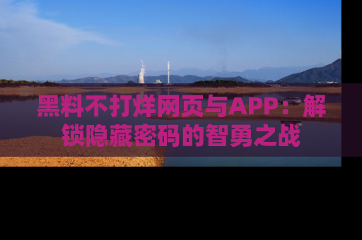 黑料不打烊网页与APP：解锁隐藏密码的智勇之战