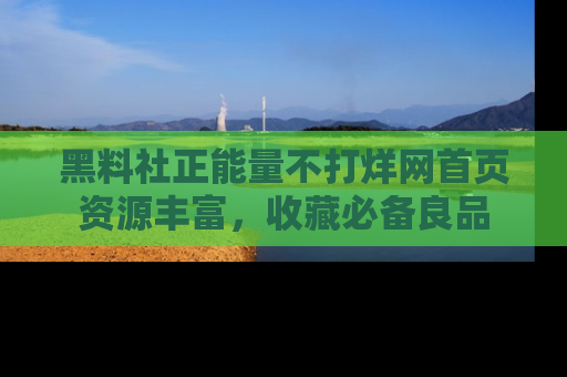 黑料社正能量不打烊网首页资源丰富，收藏必备良品