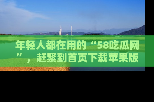 年轻人都在用的“58吃瓜网”,赶紧到首页下载苹果版吧!