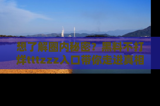 想了解圈内秘密?黑料不打烊tttzzz入口带你走进真相世界,赶紧浏览网址!