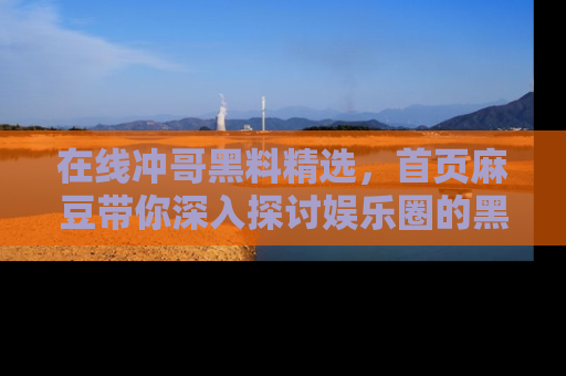 在线冲哥黑料精选，首页麻豆带你深入探讨娱乐圈的黑暗面