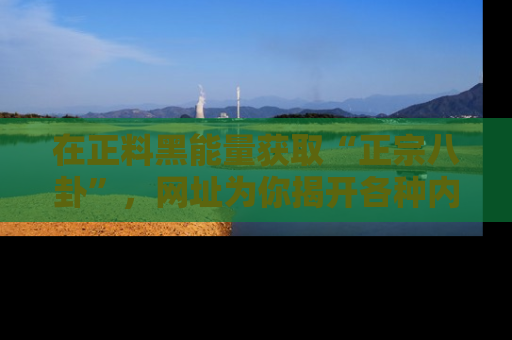 在正料黑能量获取“正宗八卦”，网址为你揭开各种内幕故事！